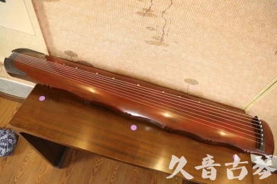 肇庆市●久音古琴  ●典藏系列 20230726 [红洒金竹节]